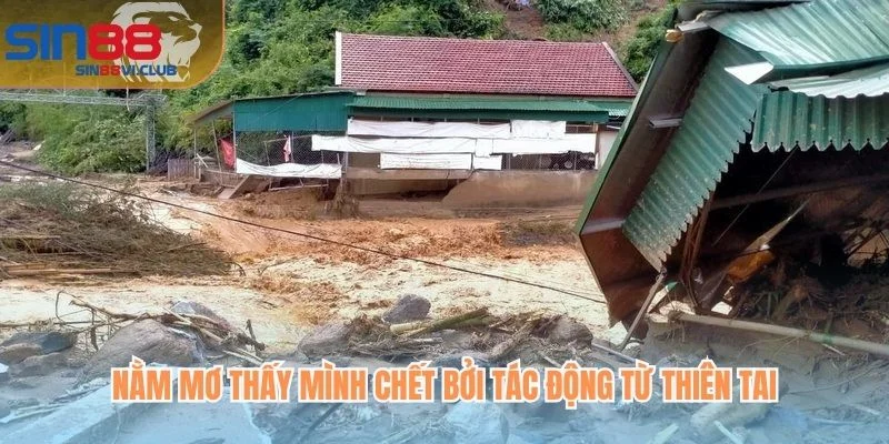 Nằm mơ thấy mình chết bởi tác động từ thiên tai